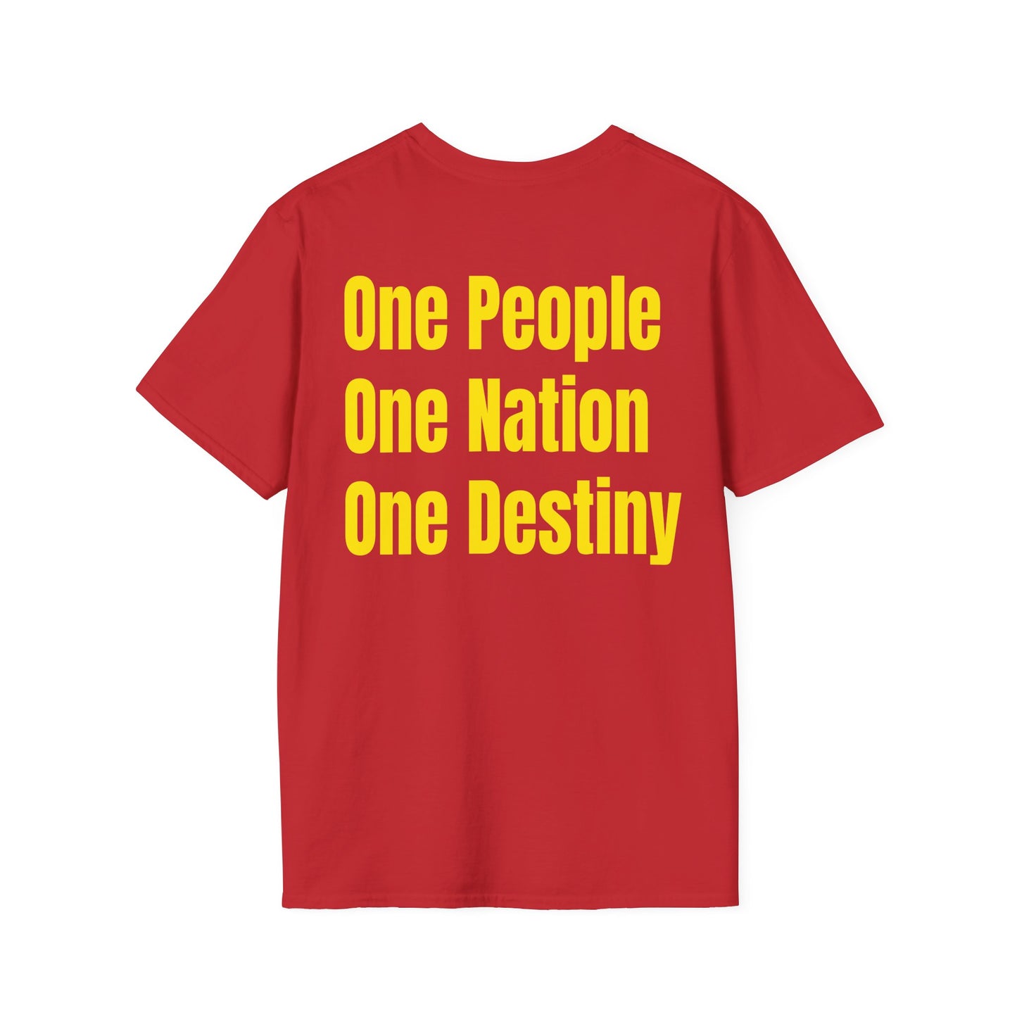 Guyana Motto Series YELLOW TEXT Unisex