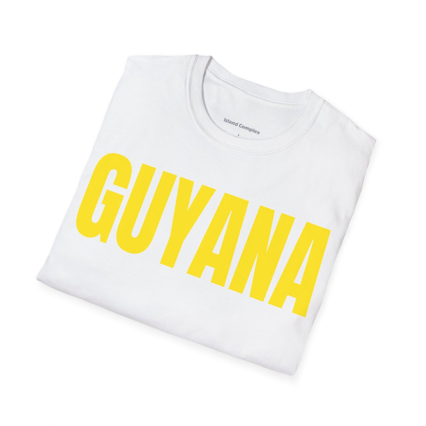 Guyana Motto Series YELLOW TEXT Unisex