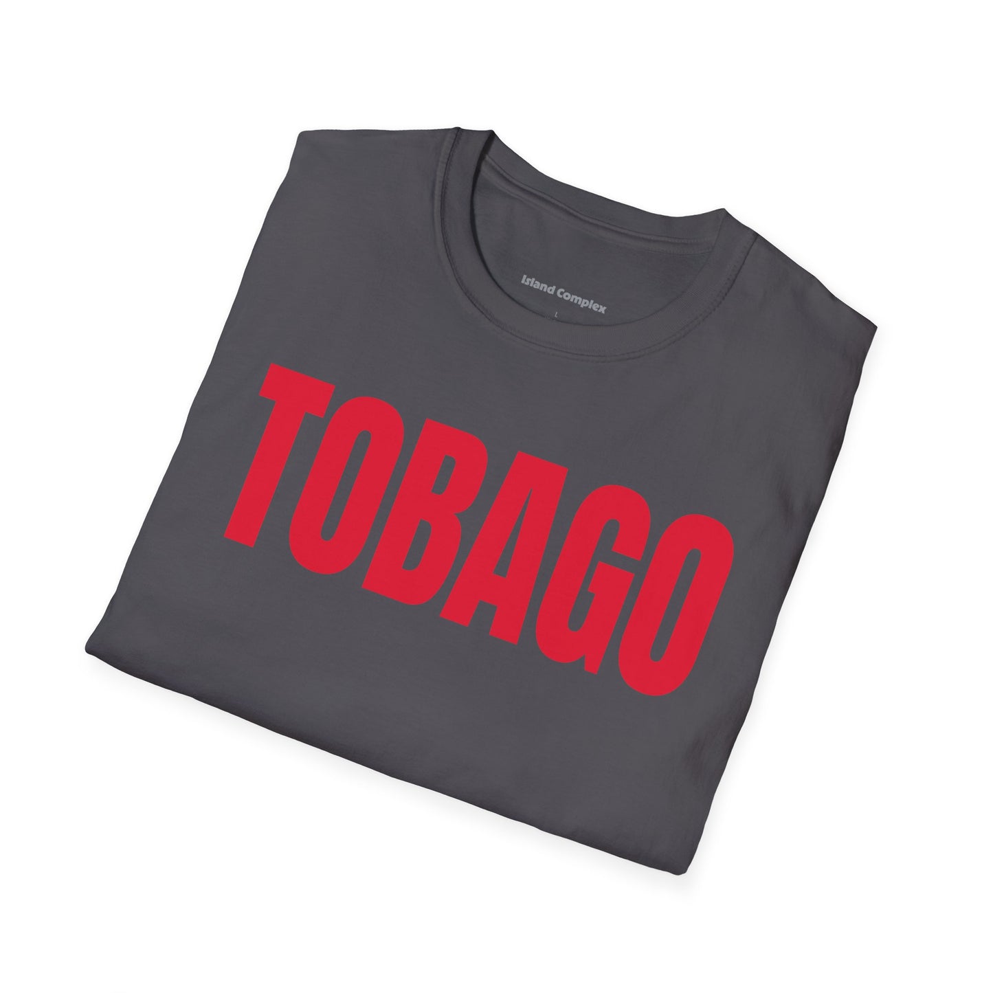 Tobago Motto Series RED TEXT Unisex T-Shirt