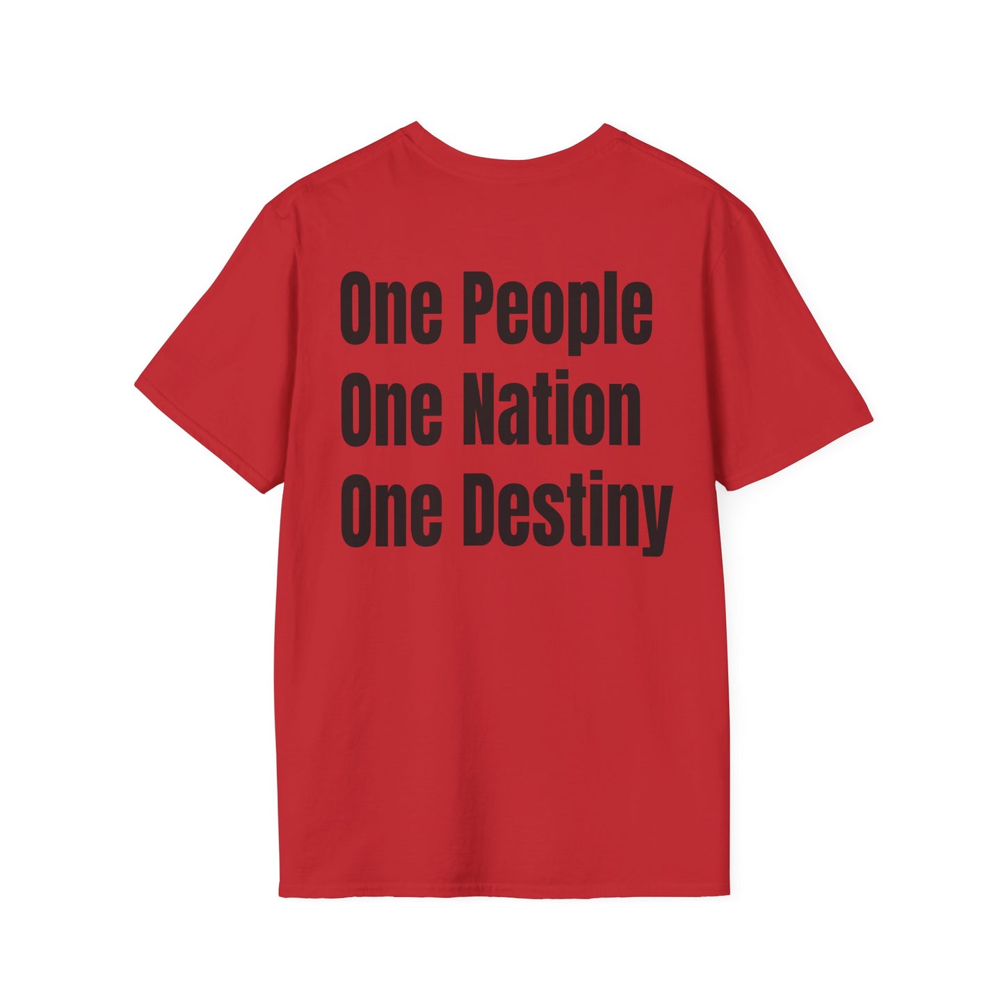 Guyana Motto Series BLACK TEXT Unisex T-Shirt