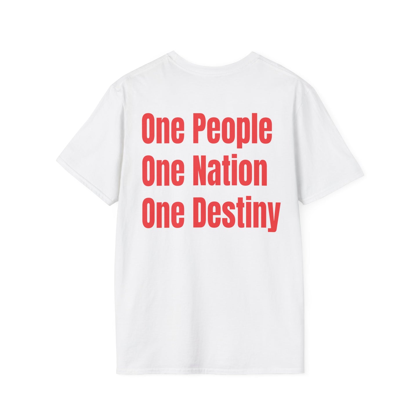 Guyana Motto Series RED TEXT Unisex T-Shirt