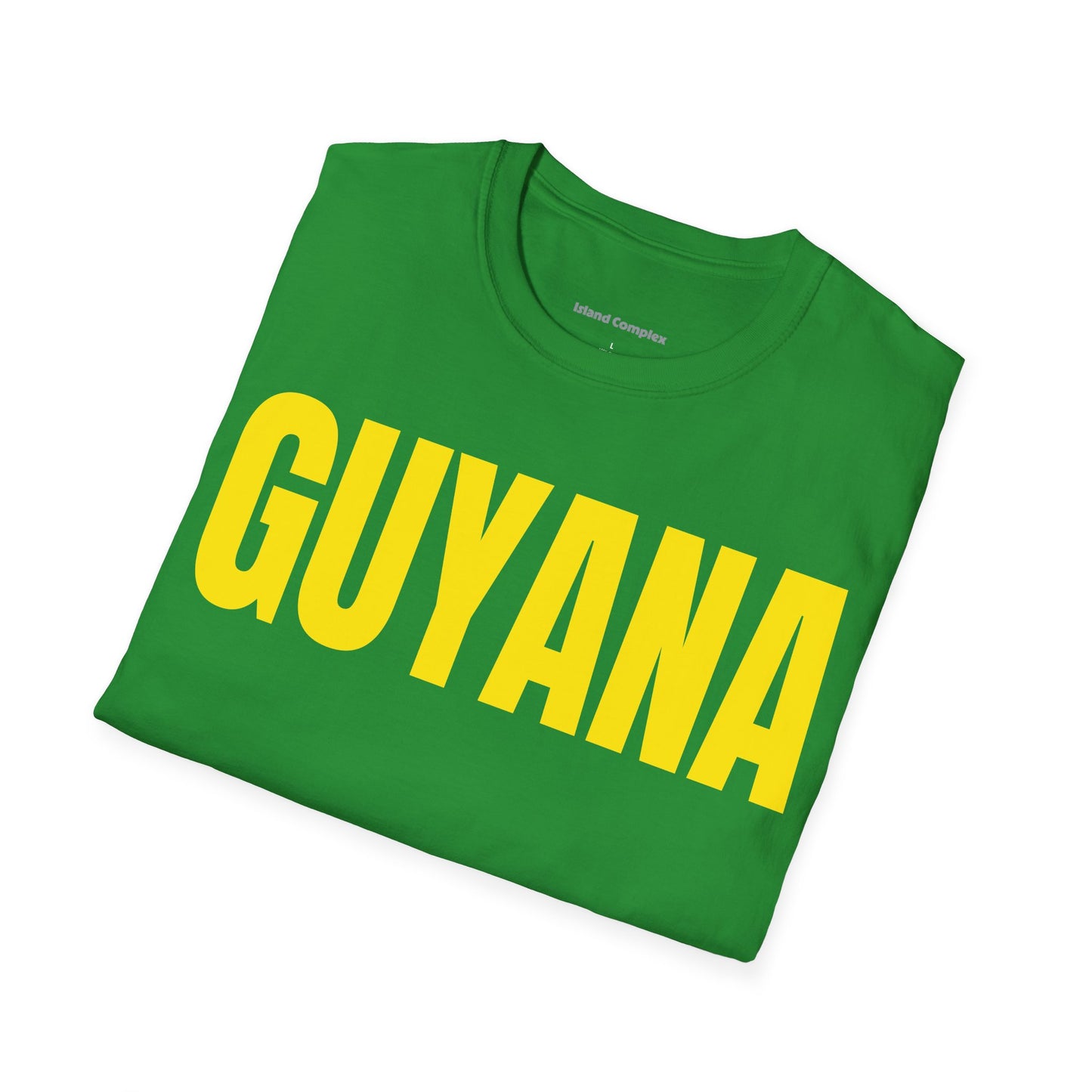 Guyana Motto Series YELLOW TEXT Unisex