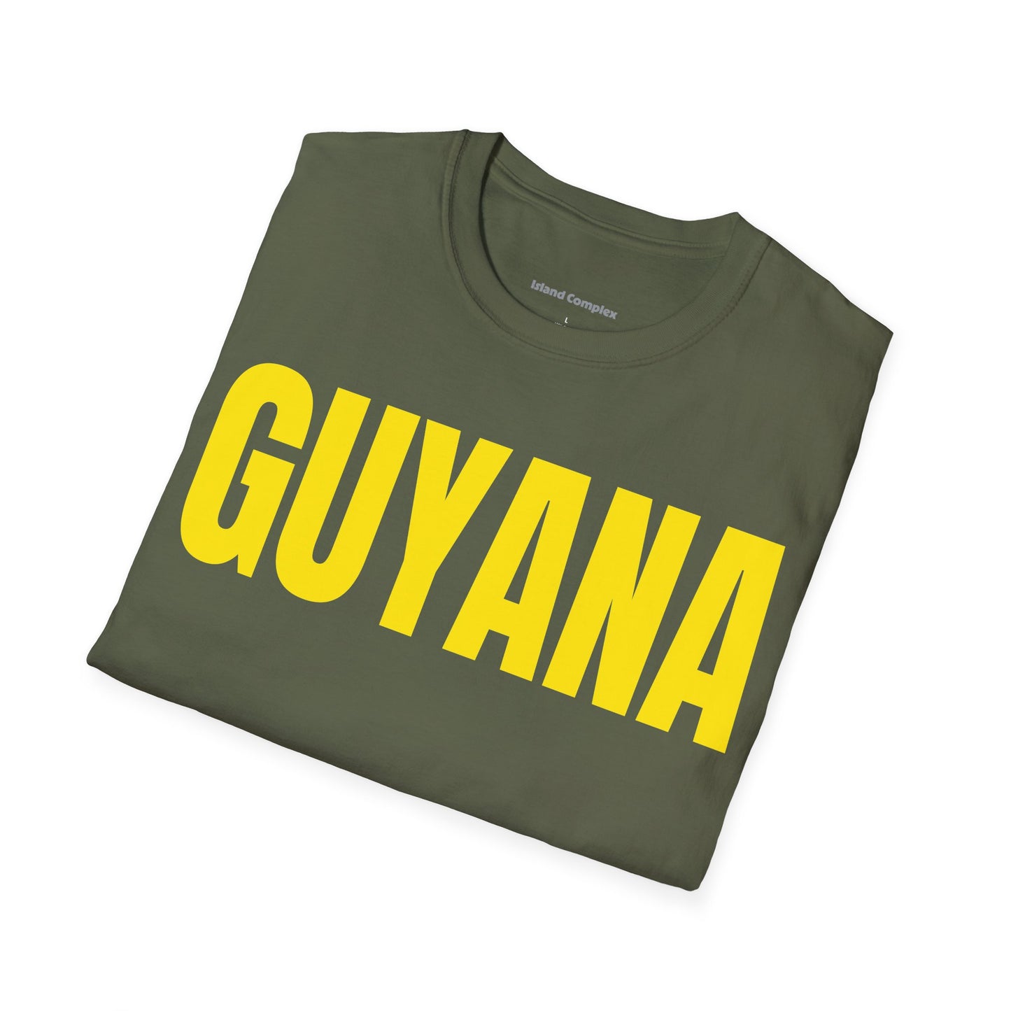 Guyana Motto Series YELLOW TEXT Unisex