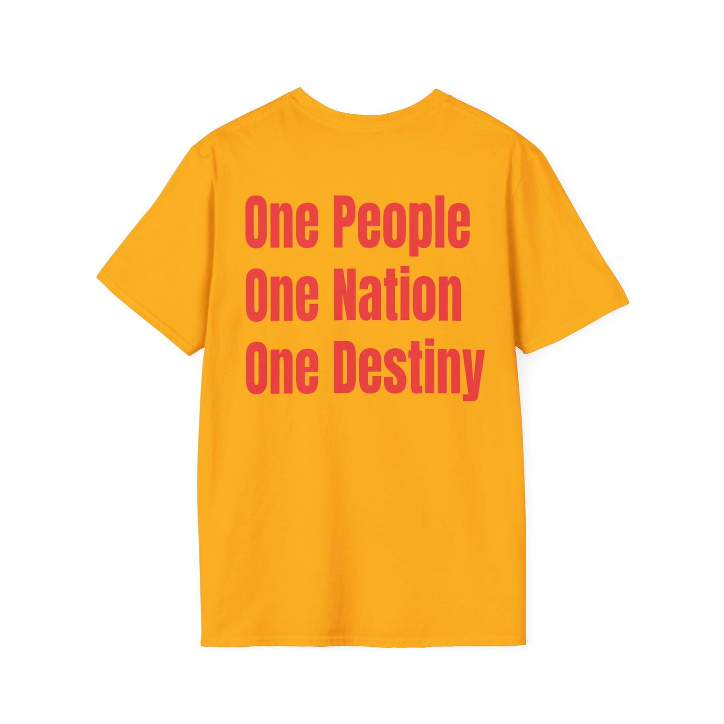 Guyana Motto Series RED TEXT Unisex T-Shirt