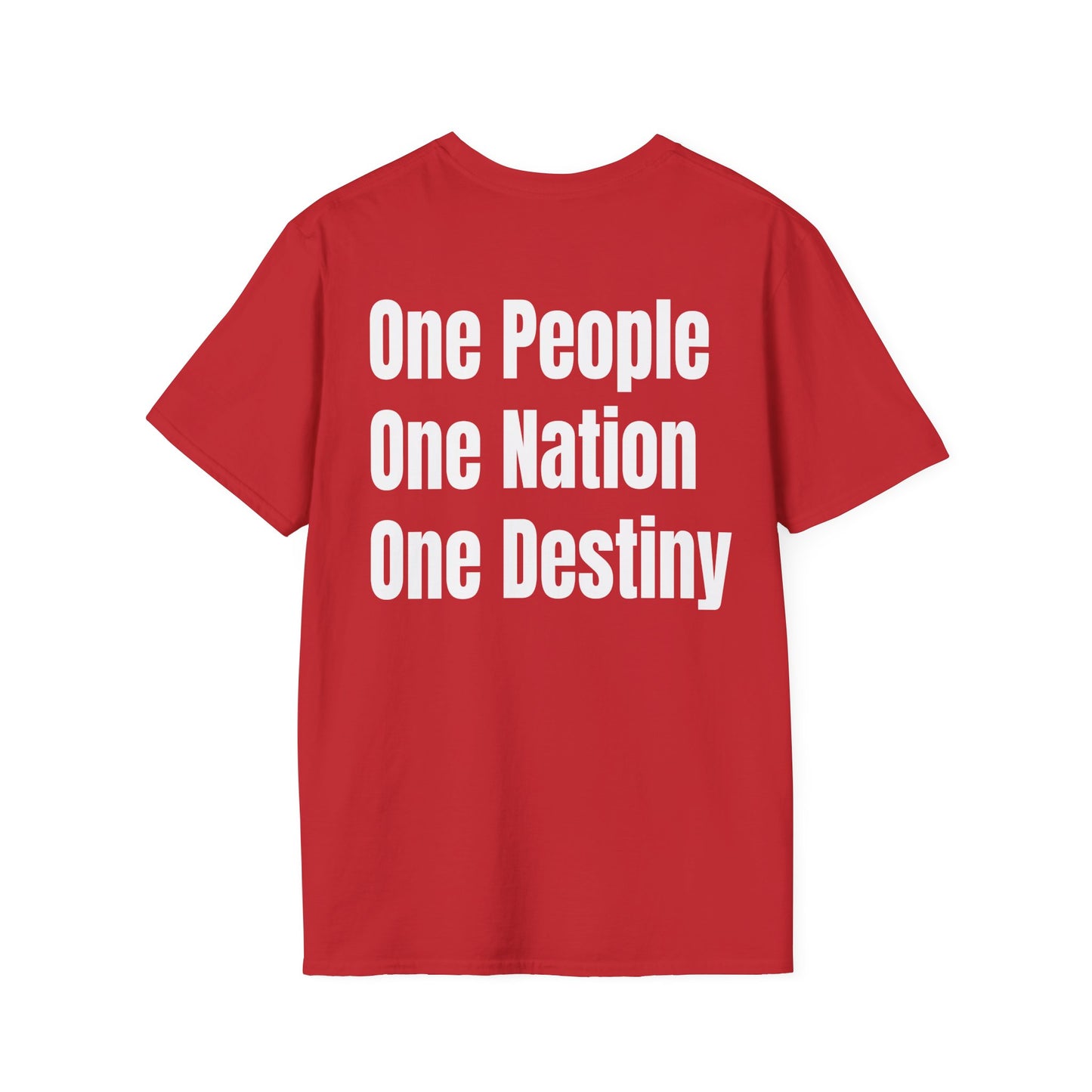 Guyana Motto Series WHITE TEXT Unisex T-Shirt