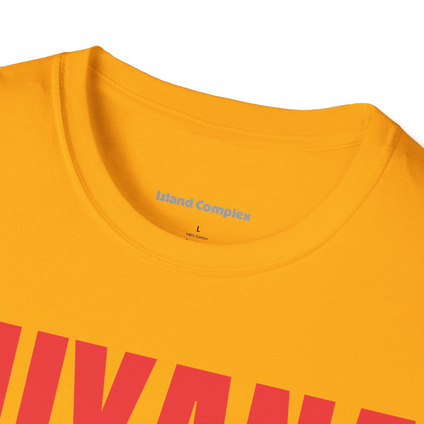 Guyana RED TEXT Unisex T-Shirt