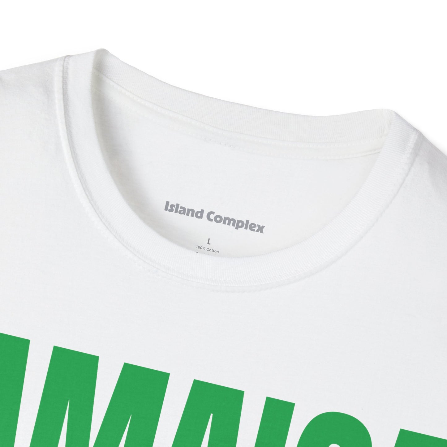 Jamaica GREEN TEXT Unisex T-Shirt
