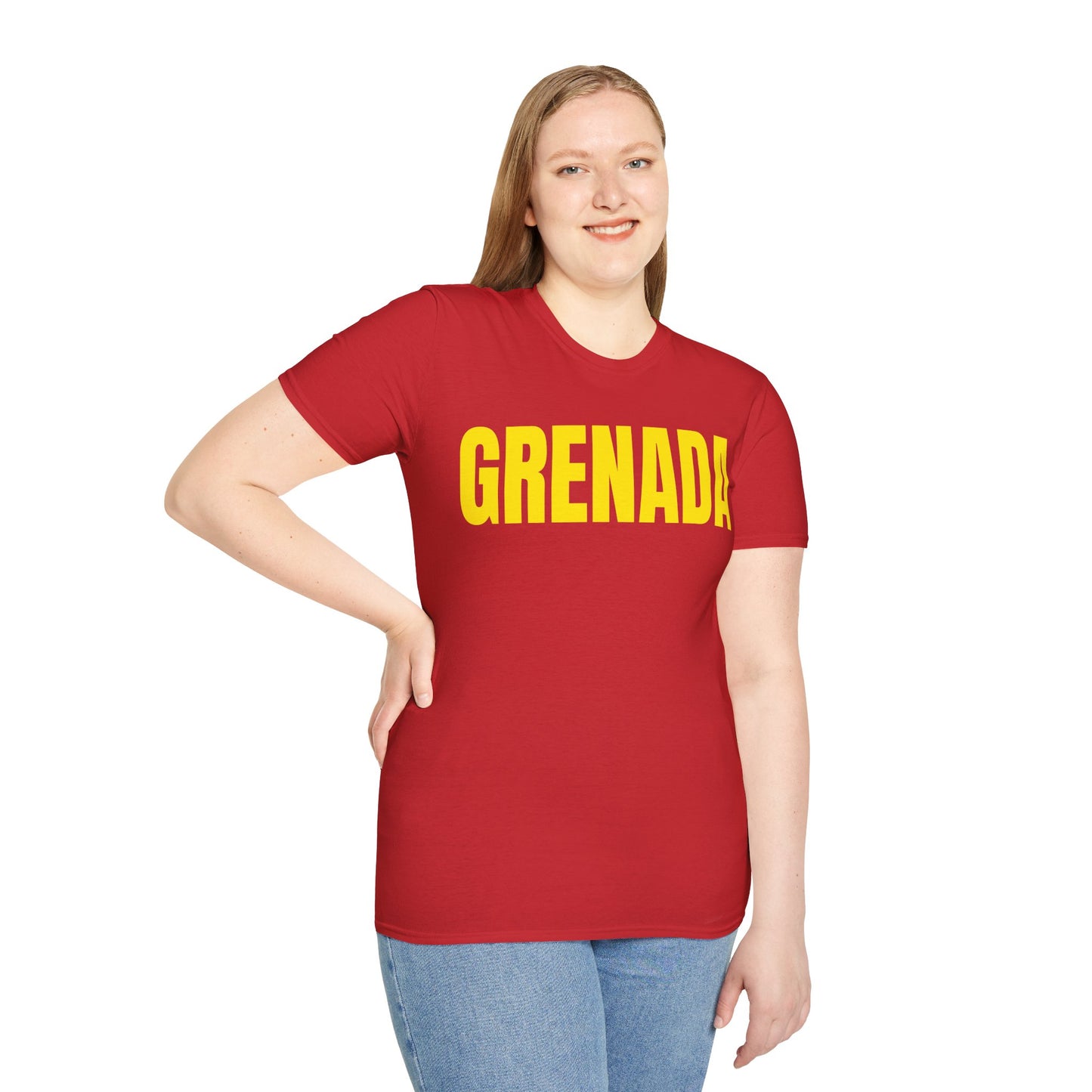 Grenada YELLOW TEXT Unisex T-Shirt