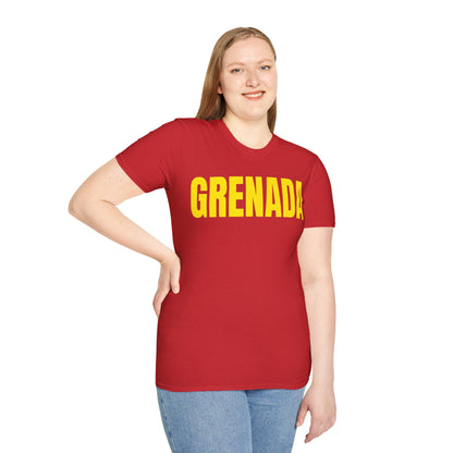 Grenada YELLOW TEXT Unisex T-Shirt