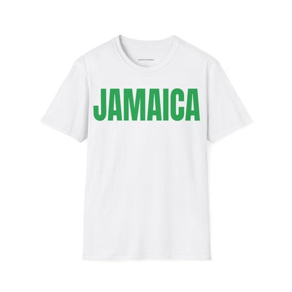 Jamaica Motto Series GREEN TEXT Unisex T-Shirt