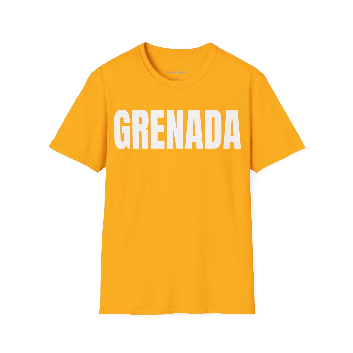 Grenada Motto Series WHITE TEXT Unisex T-Shirt