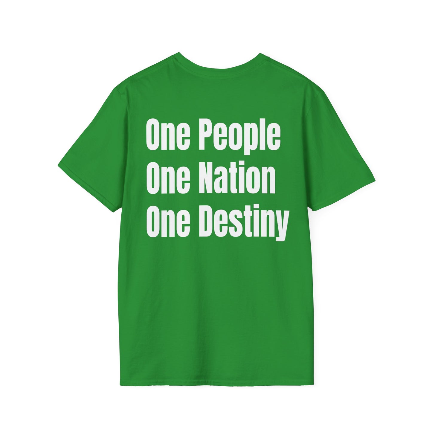 Guyana Motto Series WHITE TEXT Unisex T-Shirt