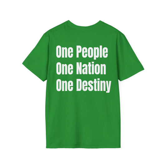 Guyana Motto Series WHITE TEXT Unisex T-Shirt