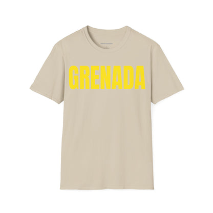 Grenada YELLOW TEXT Unisex T-Shirt