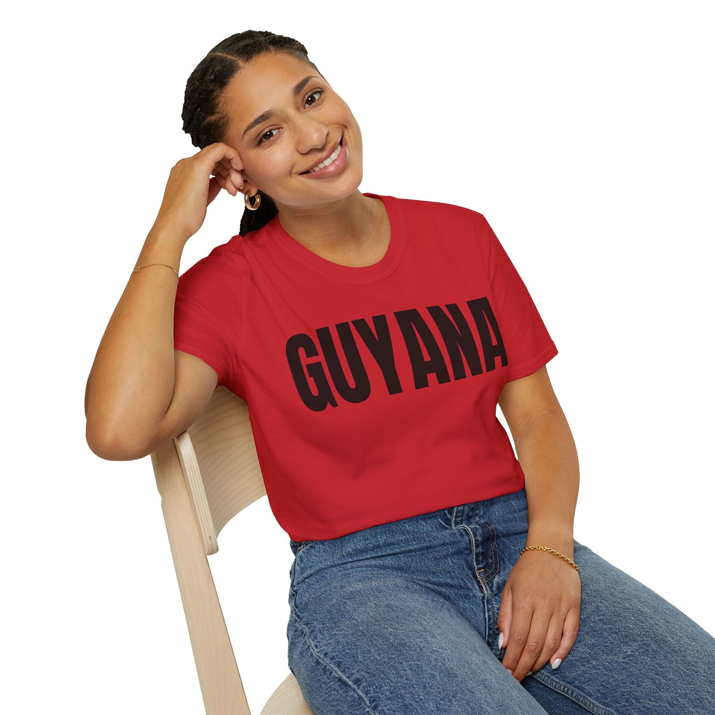 Guyana BLACK TEXT Unisex