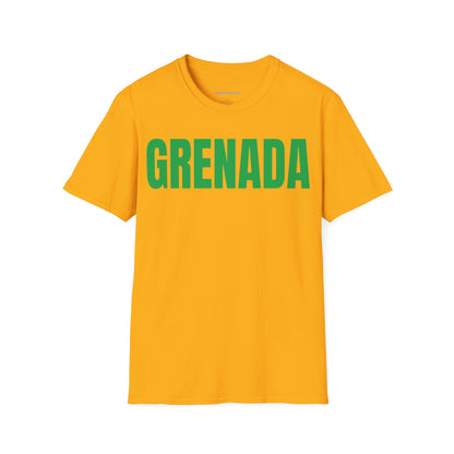 Grenada GREEN TEXT Unisex T-Shirt