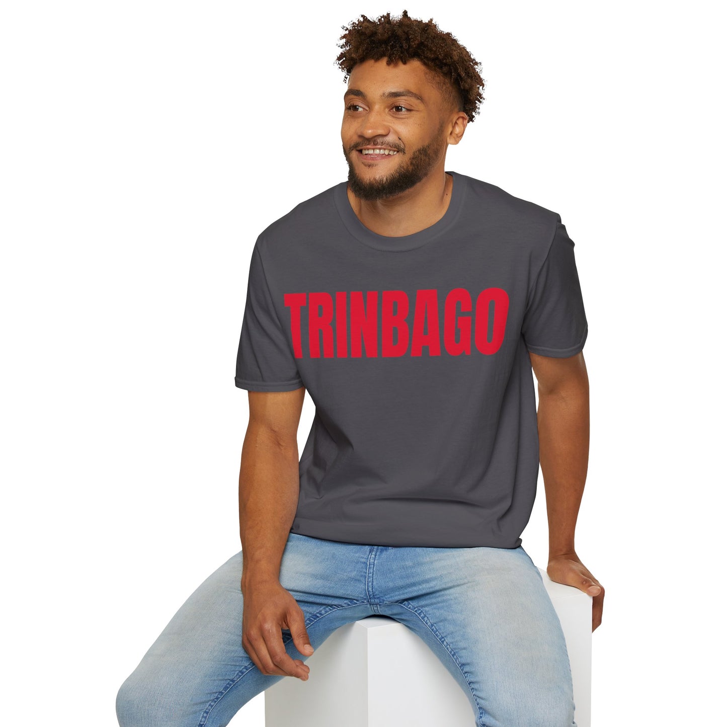 Trinbago RED TEXT Unisex T-Shirt