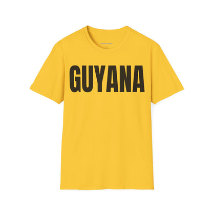 Guyana BLACK TEXT Unisex