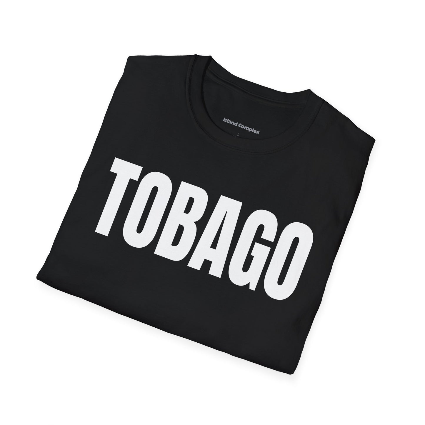 Tobago Motto Series WHITE TEXT Unisex T-Shirt
