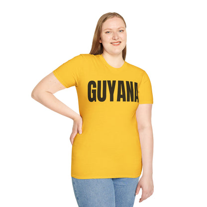 Guyana BLACK TEXT Unisex