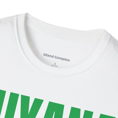 Guyana Motto Series GREEN TEXT Unisex T-Shirt