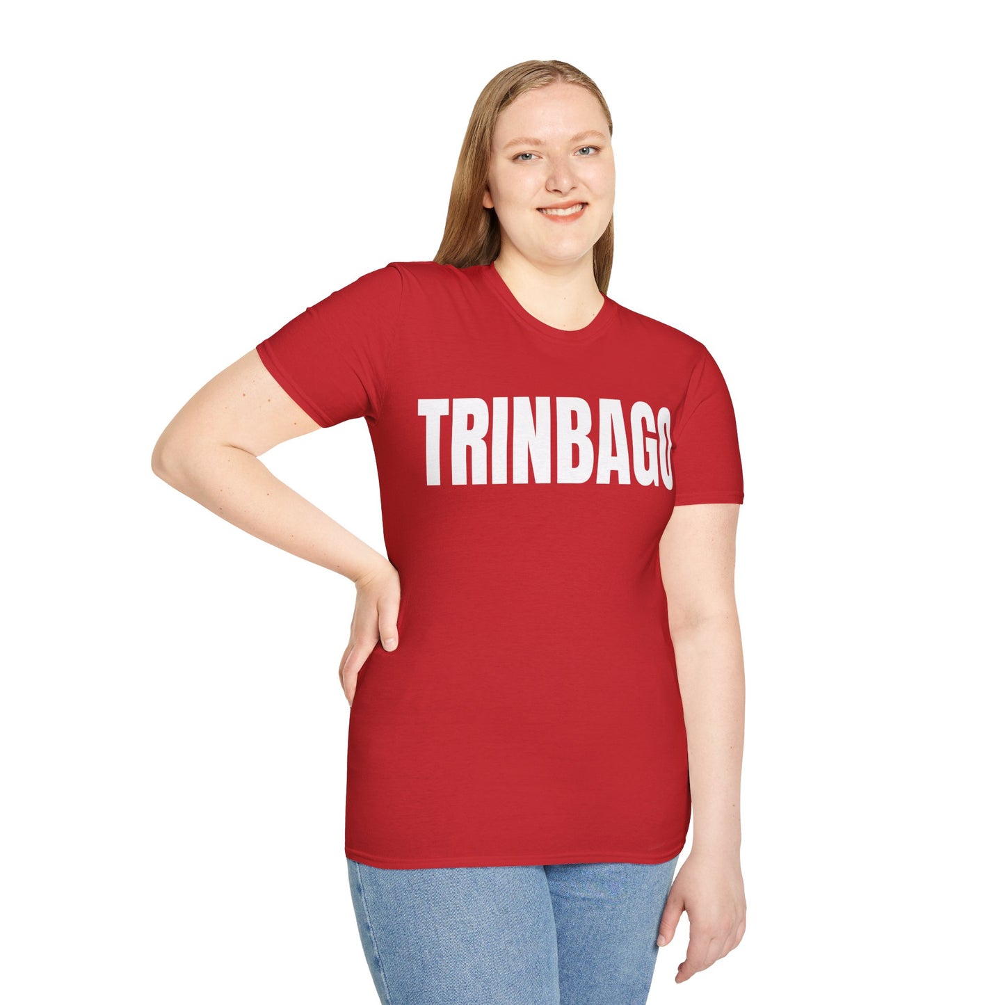 Trinbago WHITE TEXT Unisex  T-Shirt