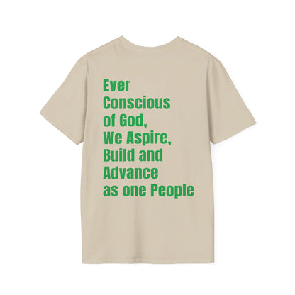 Grenada Motto Series GREEN TEXT Unisex T-Shirt