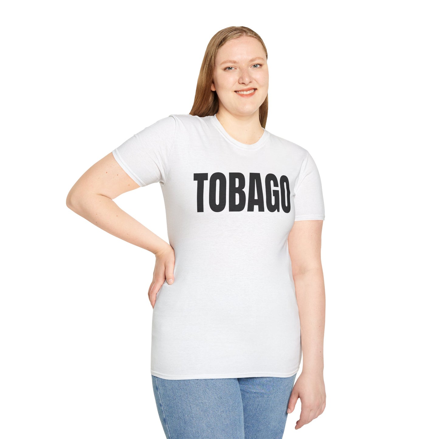 Tobago BLACK TEXT Unisex T-Shirt