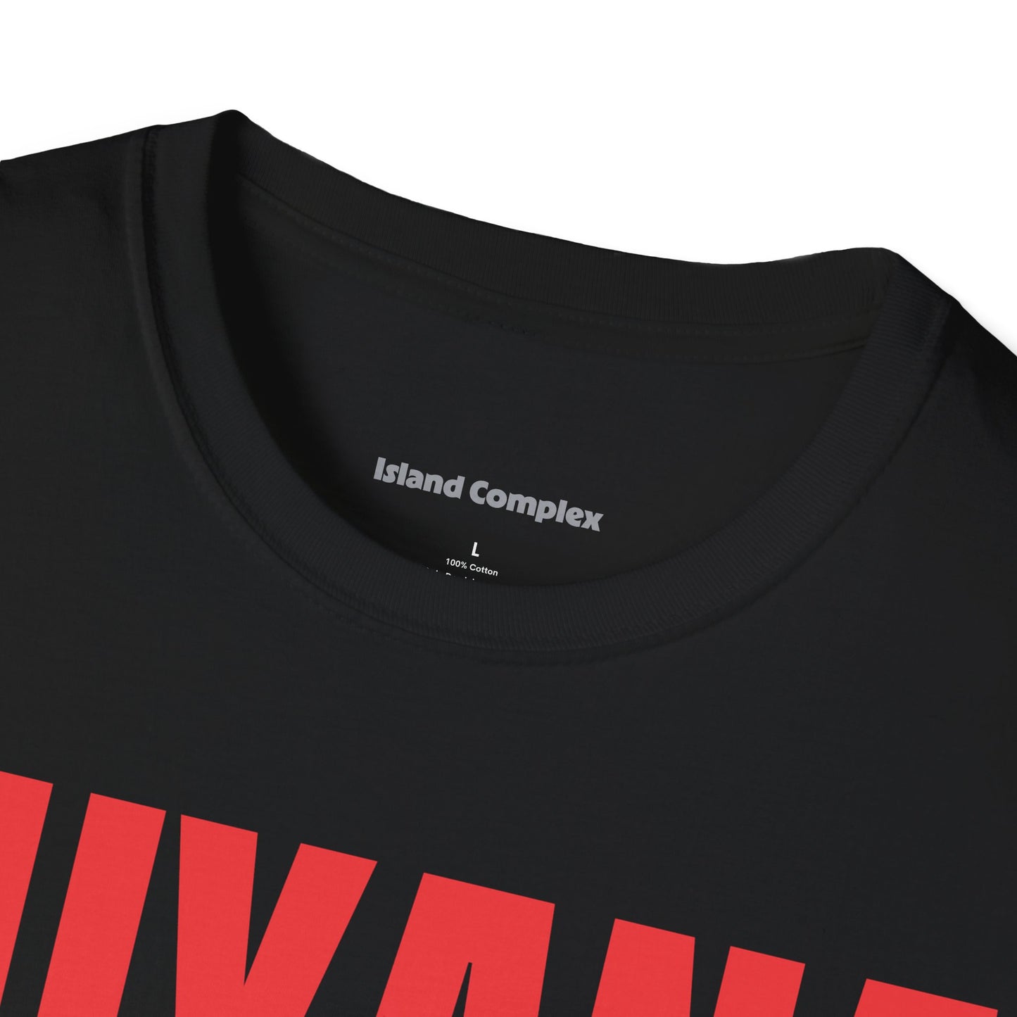 Guyana RED TEXT Unisex T-Shirt