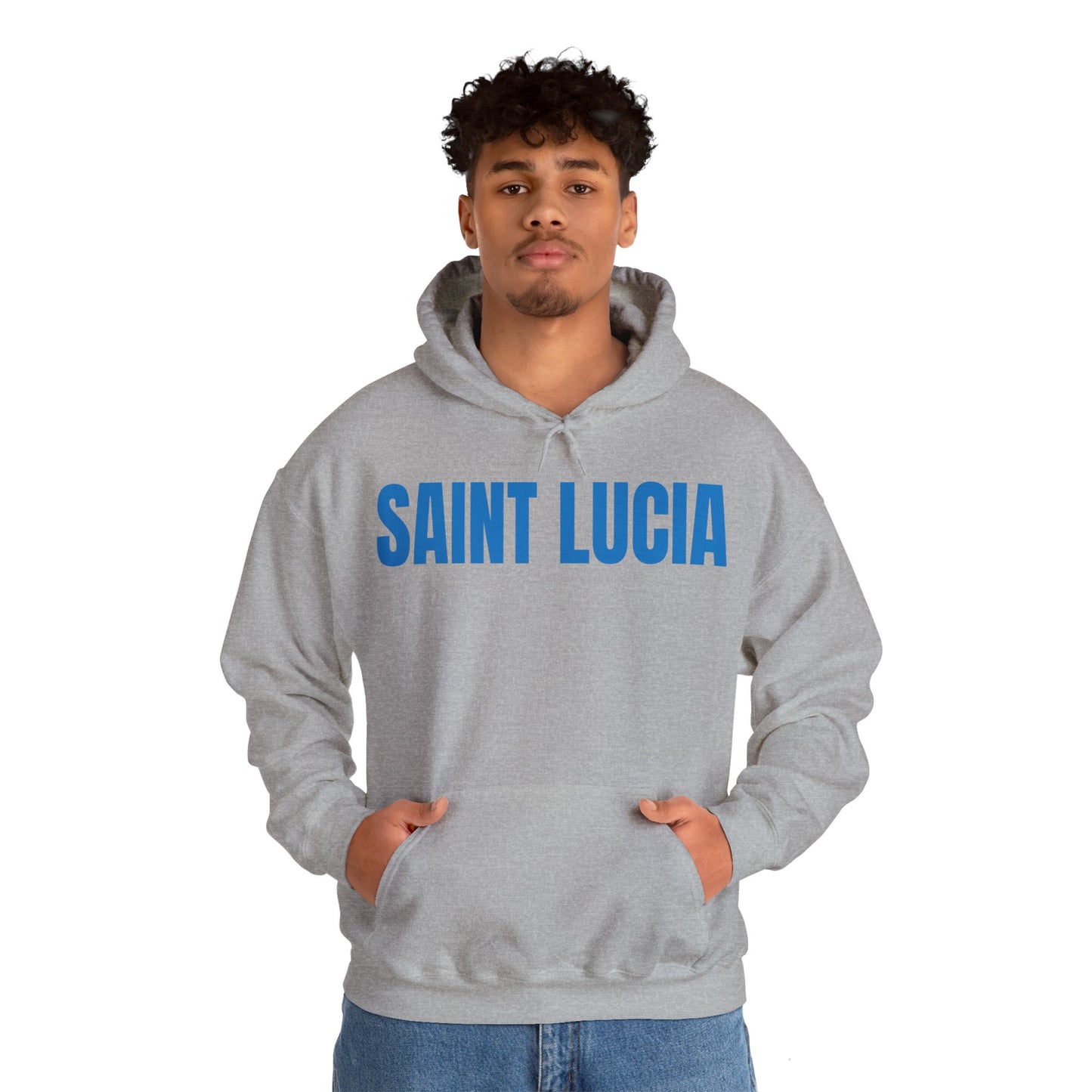 Saint Lucia Unisex Heavy Blend™ Hooded Sweatshirt