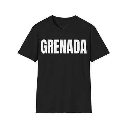 Grenada Motto Series WHITE TEXT Unisex T-Shirt