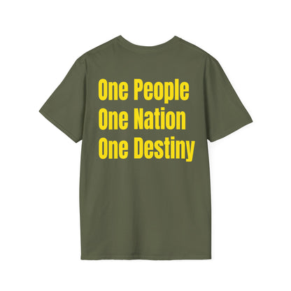 Guyana Motto Series YELLOW TEXT Unisex
