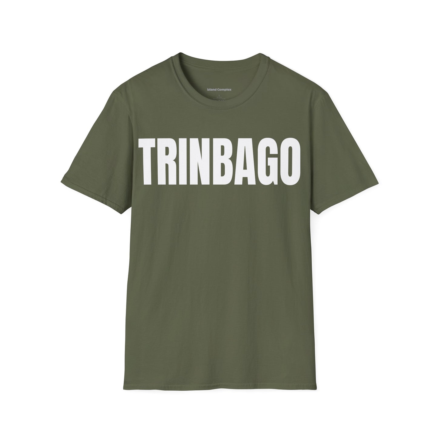 Trinbago Motto Series WHITE TEXT Unisex T-Shirt