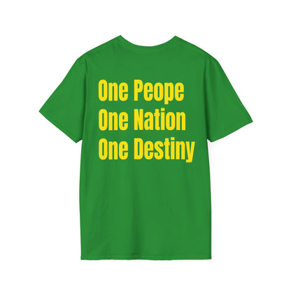 Guyana Motto Series YELLOW TEXT Unisex