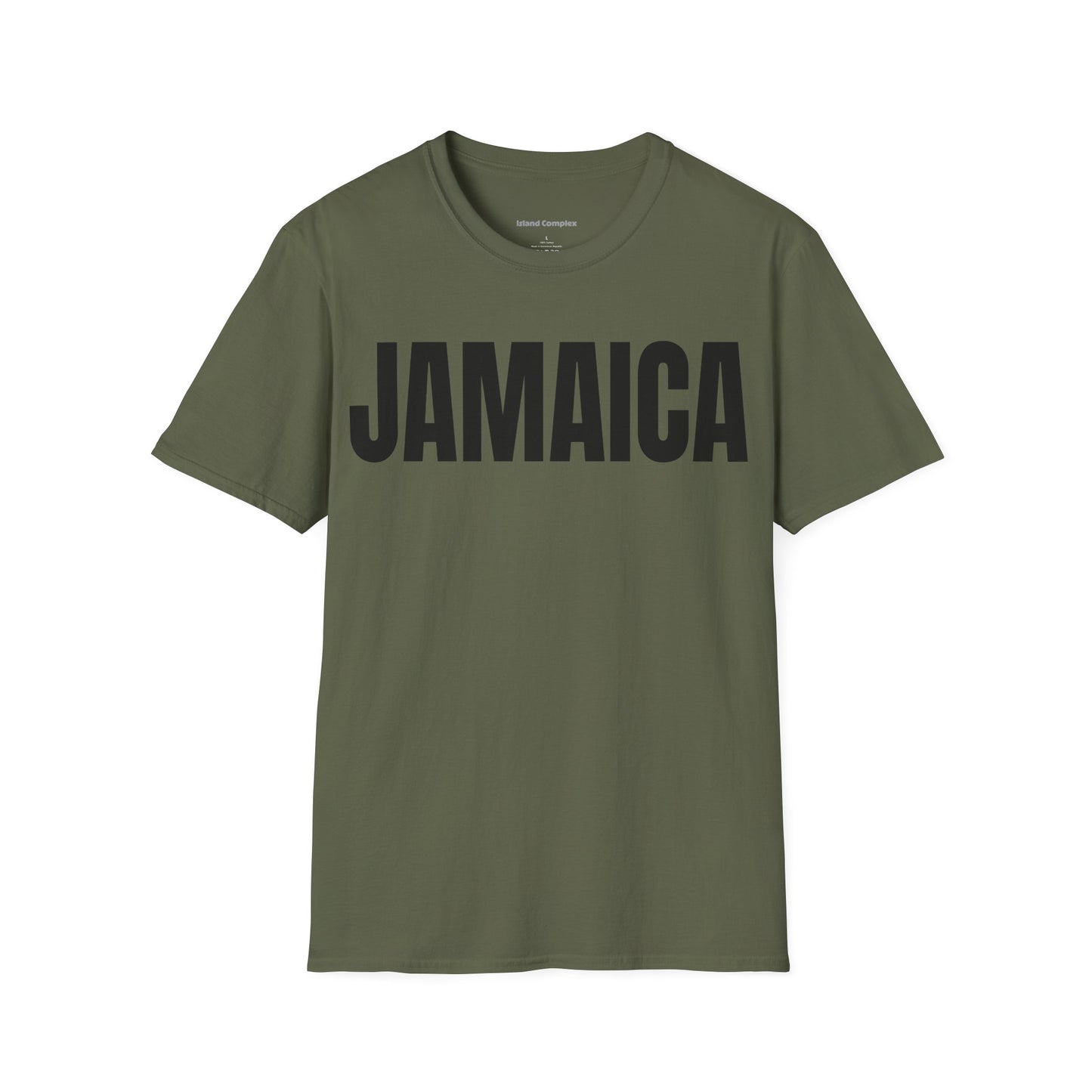 Jamaica Motto Series BLACK TEXT Unisex T-Shirt