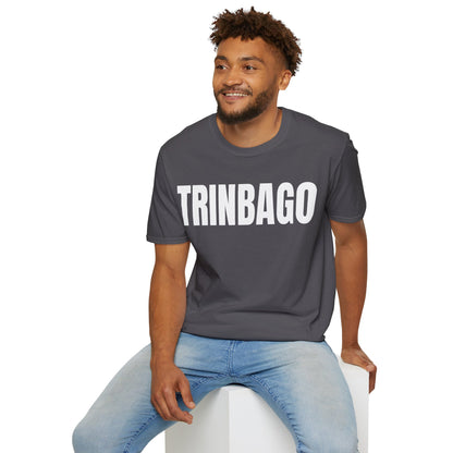 Trinbago Motto Series WHITE TEXT Unisex T-Shirt