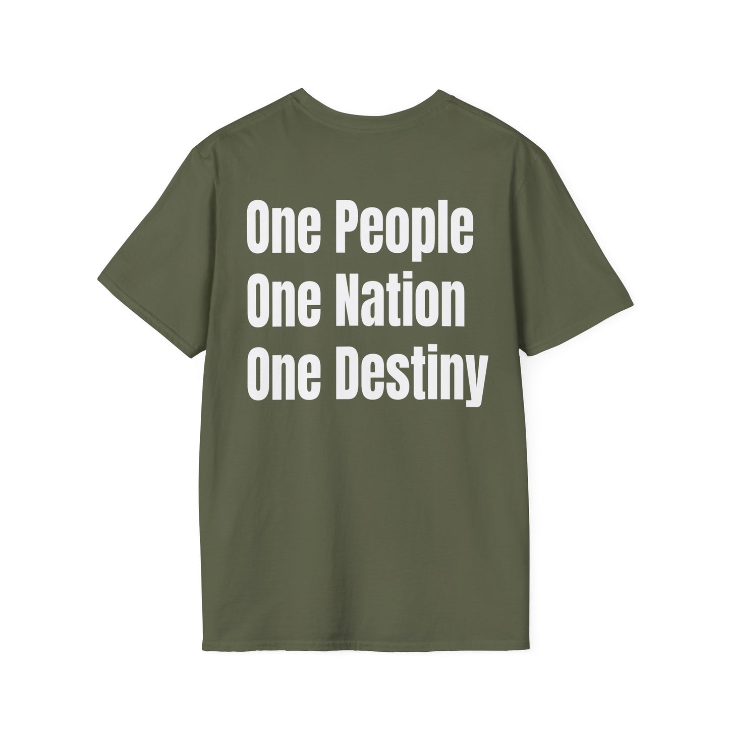 Guyana Motto Series WHITE TEXT Unisex T-Shirt
