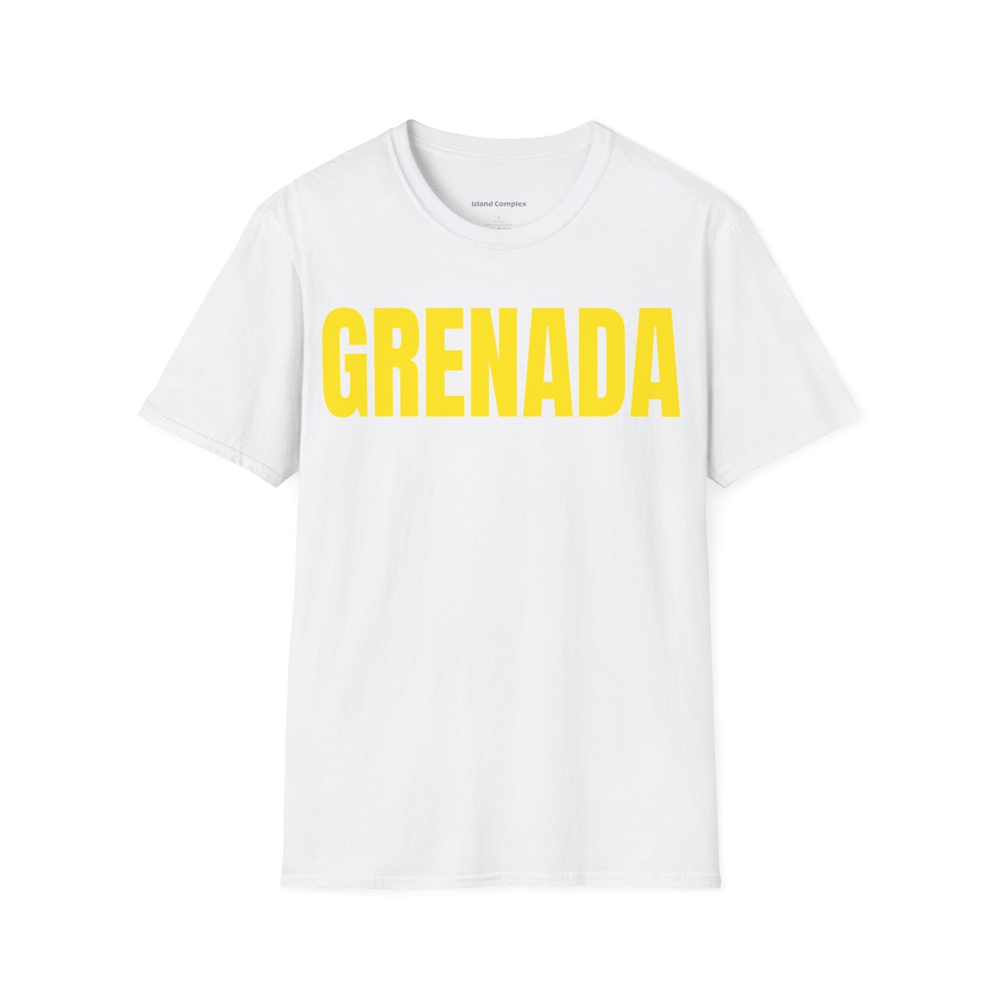 Grenada Motto Series YELLOW TEXT Unisex T-Shirt