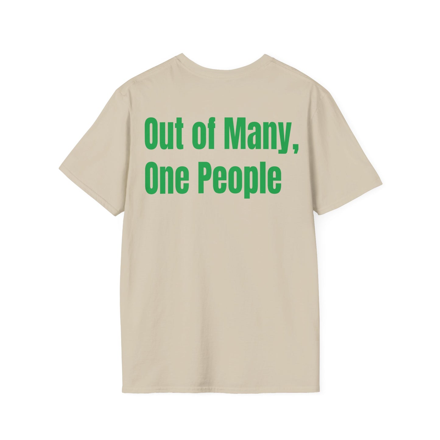 Jamaica Motto Series GREEN TEXT Unisex T-Shirt