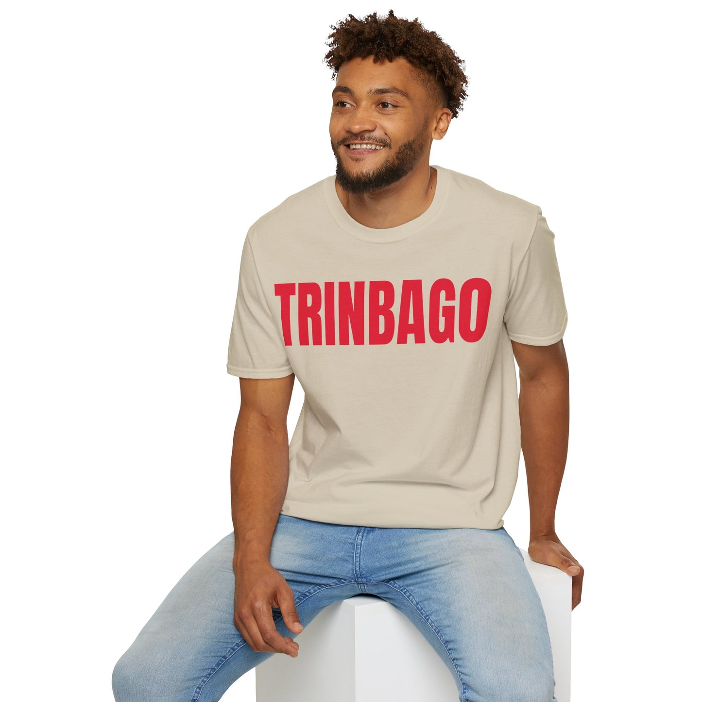 Trinbago Motto Series RED TEXT Unisex T-Shirt