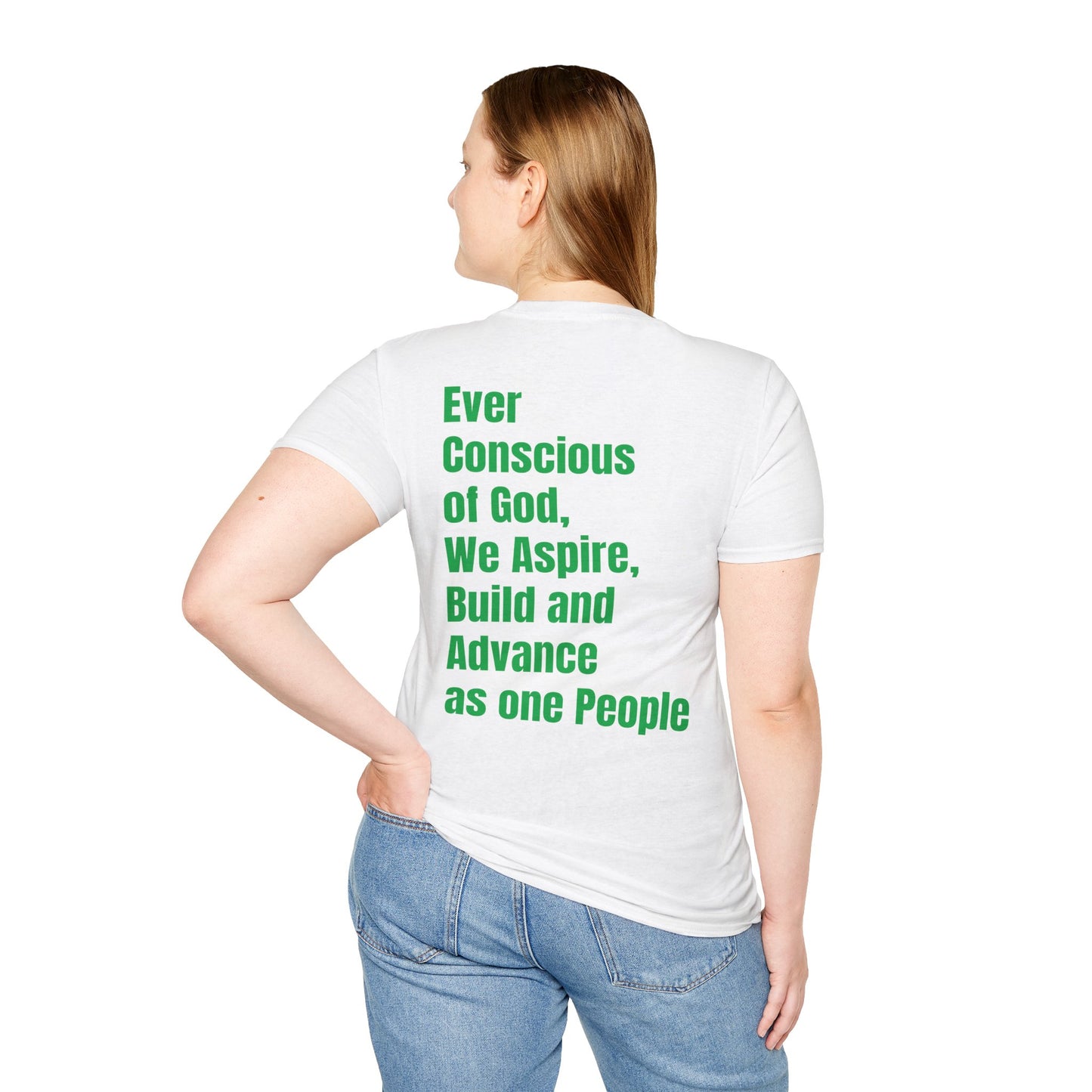 Grenada Motto Series GREEN TEXT Unisex T-Shirt