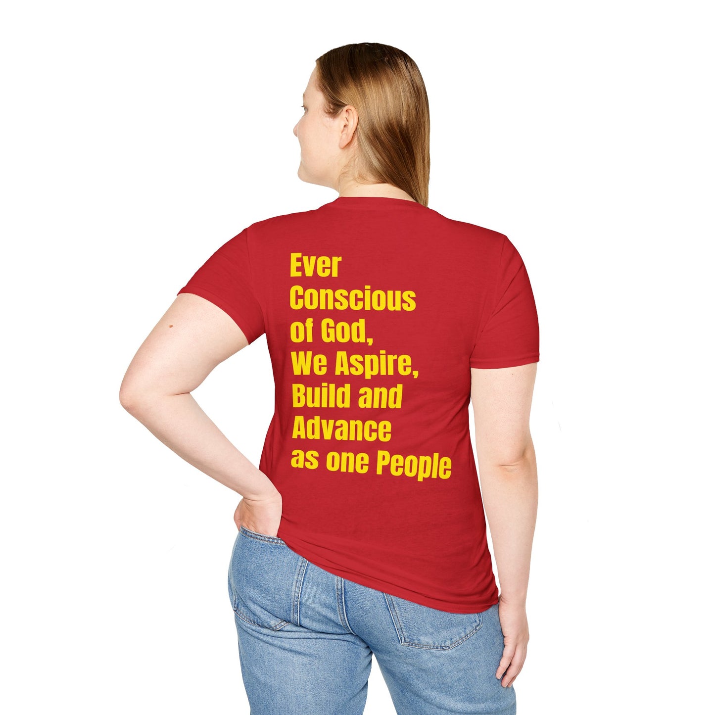 Grenada Motto Series YELLOW TEXT Unisex T-Shirt