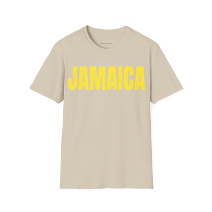 Jamaica YELLOW TEXT Unisex T-Shirt