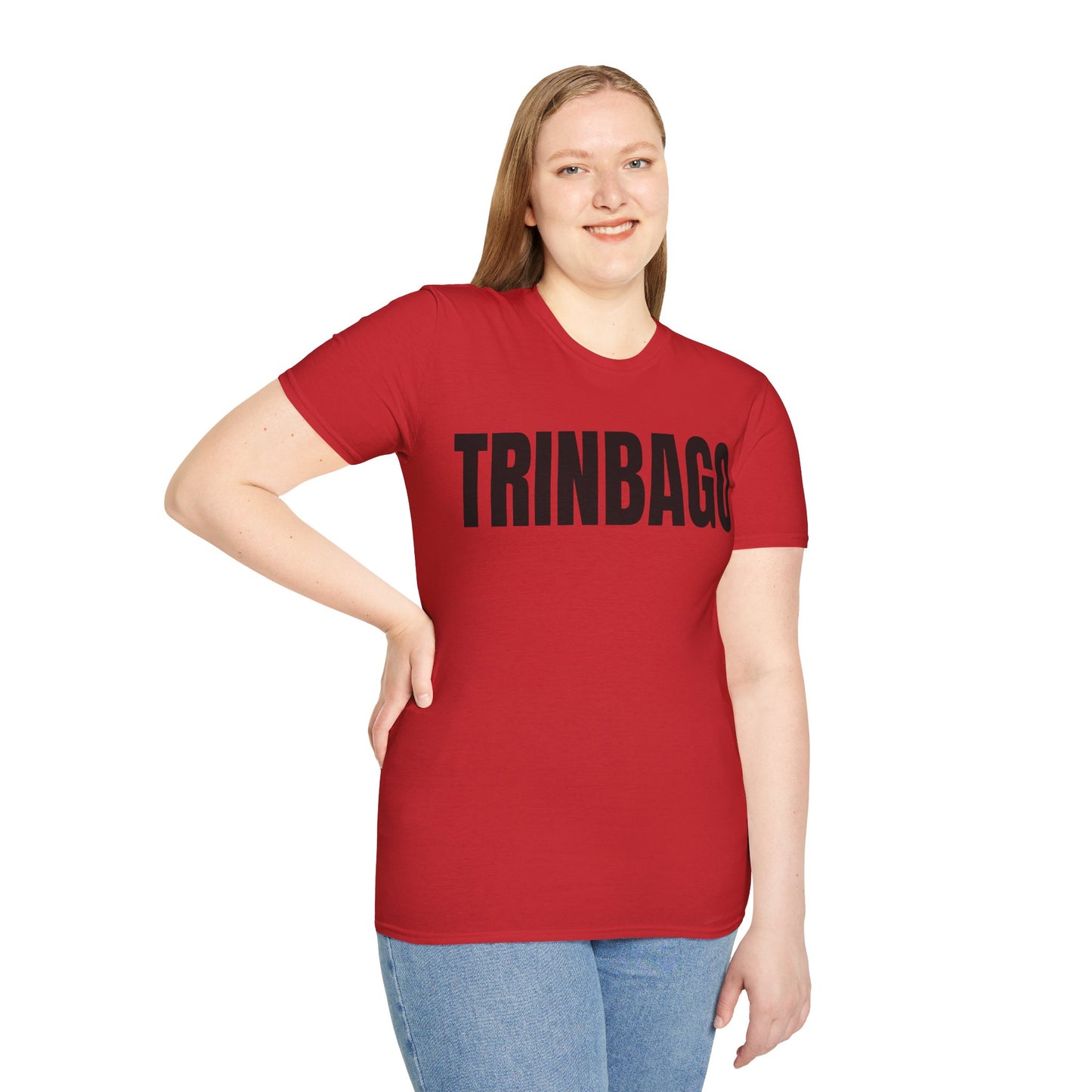 Trinbago Motto Series BLACK TEXT Unisex T-Shirt