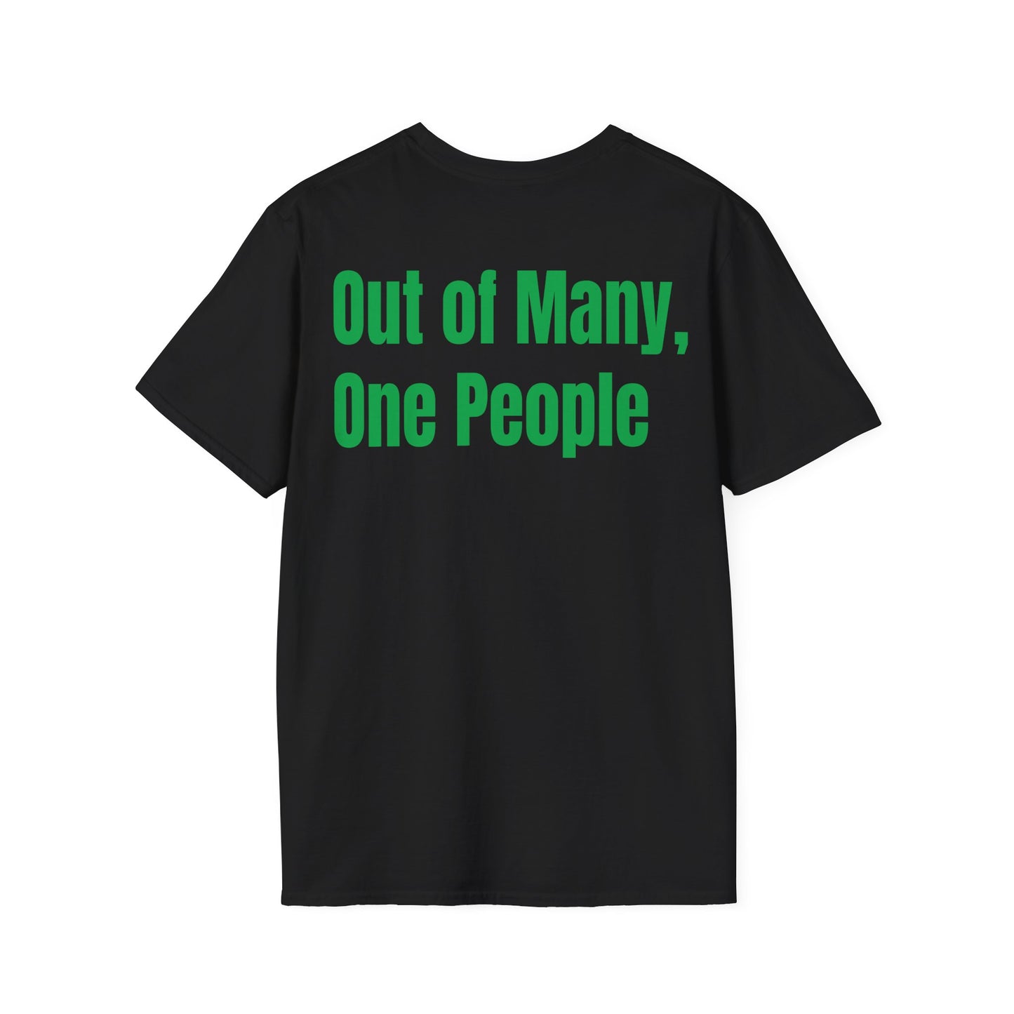 Jamaica Motto Series GREEN TEXT Unisex T-Shirt