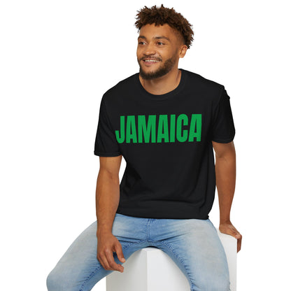 Jamaica GREEN TEXT Unisex T-Shirt