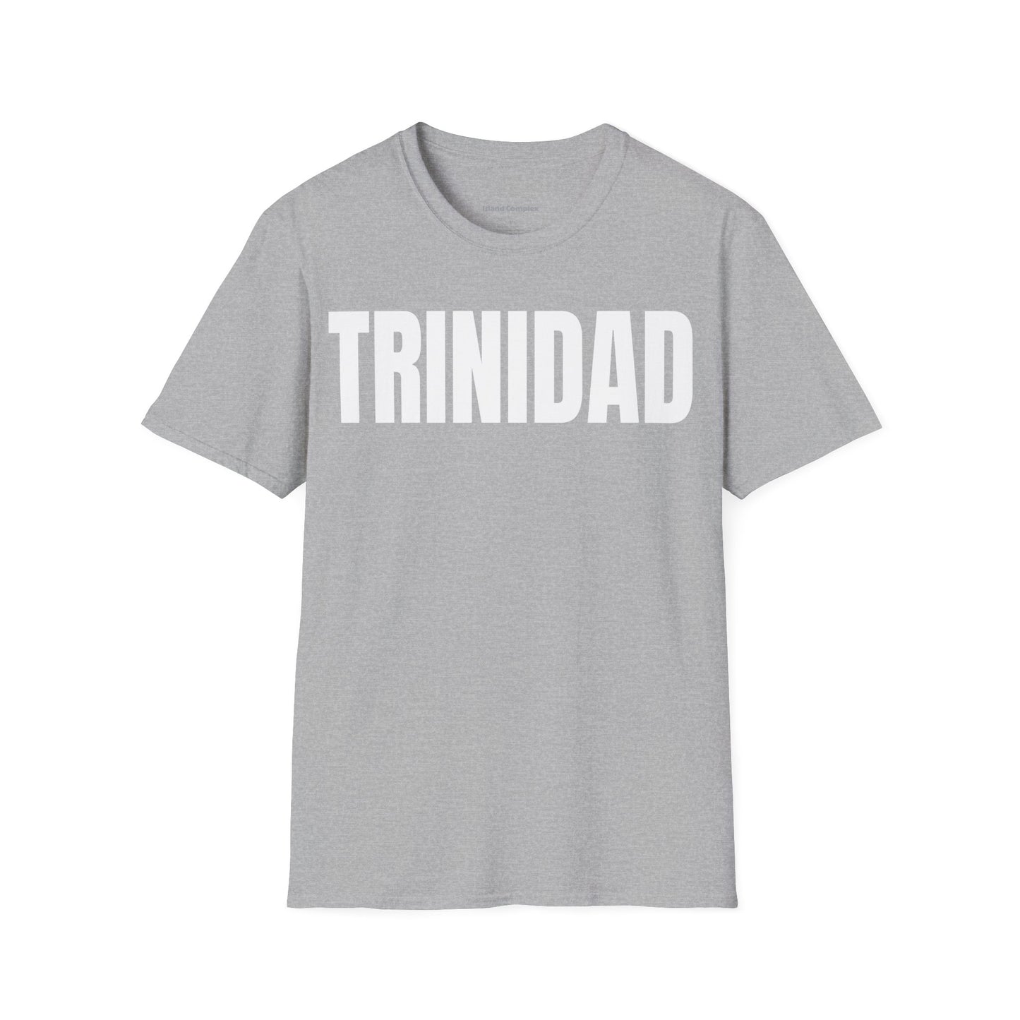 Trinidad WHITE TEXT Unisex T-Shirt