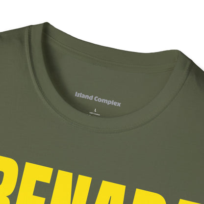 Grenada YELLOW TEXT Unisex T-Shirt