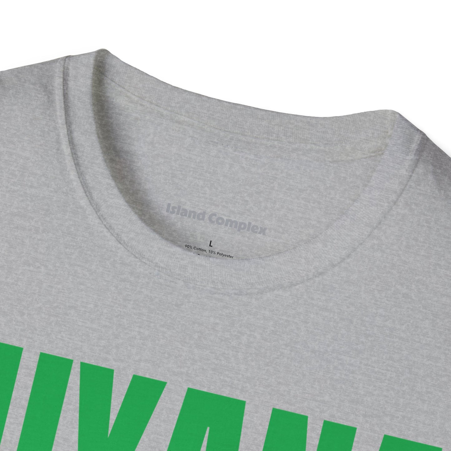 Guyana GREEN TEXT Unisex T-Shirt