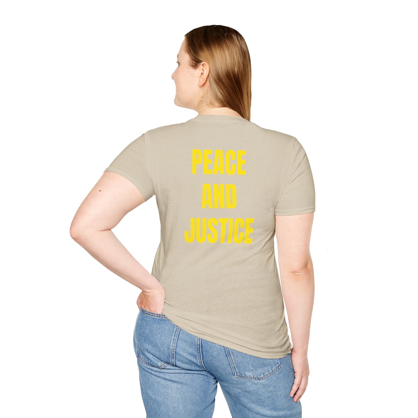 Saint Vincent Motto Series YELLOW TEXT Unisex T-Shirt